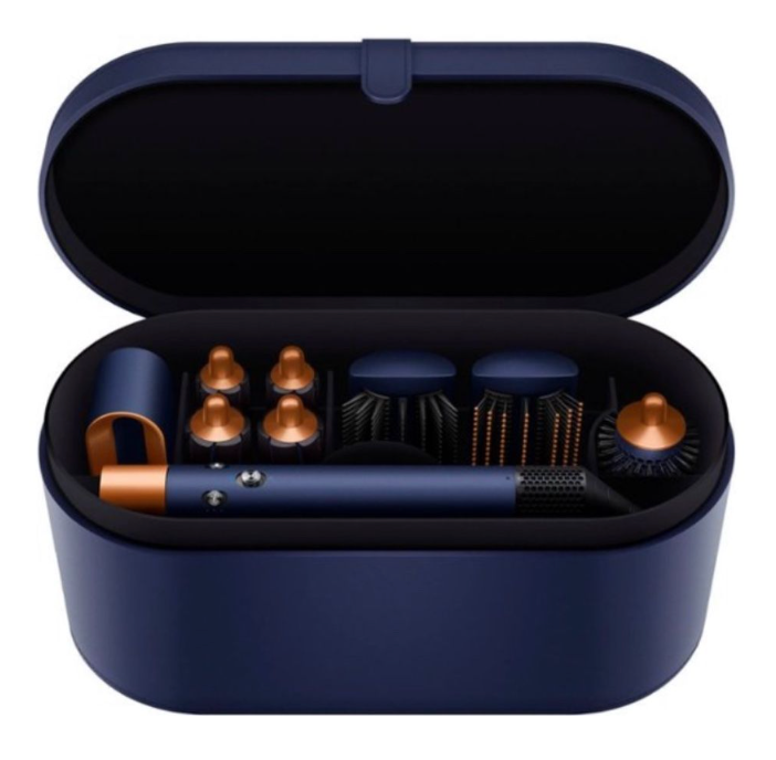 Prussian black luxury leather storage case